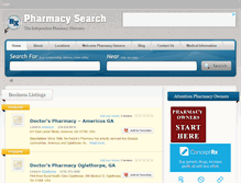 Tablet Screenshot of independentpharmacydirectory.com